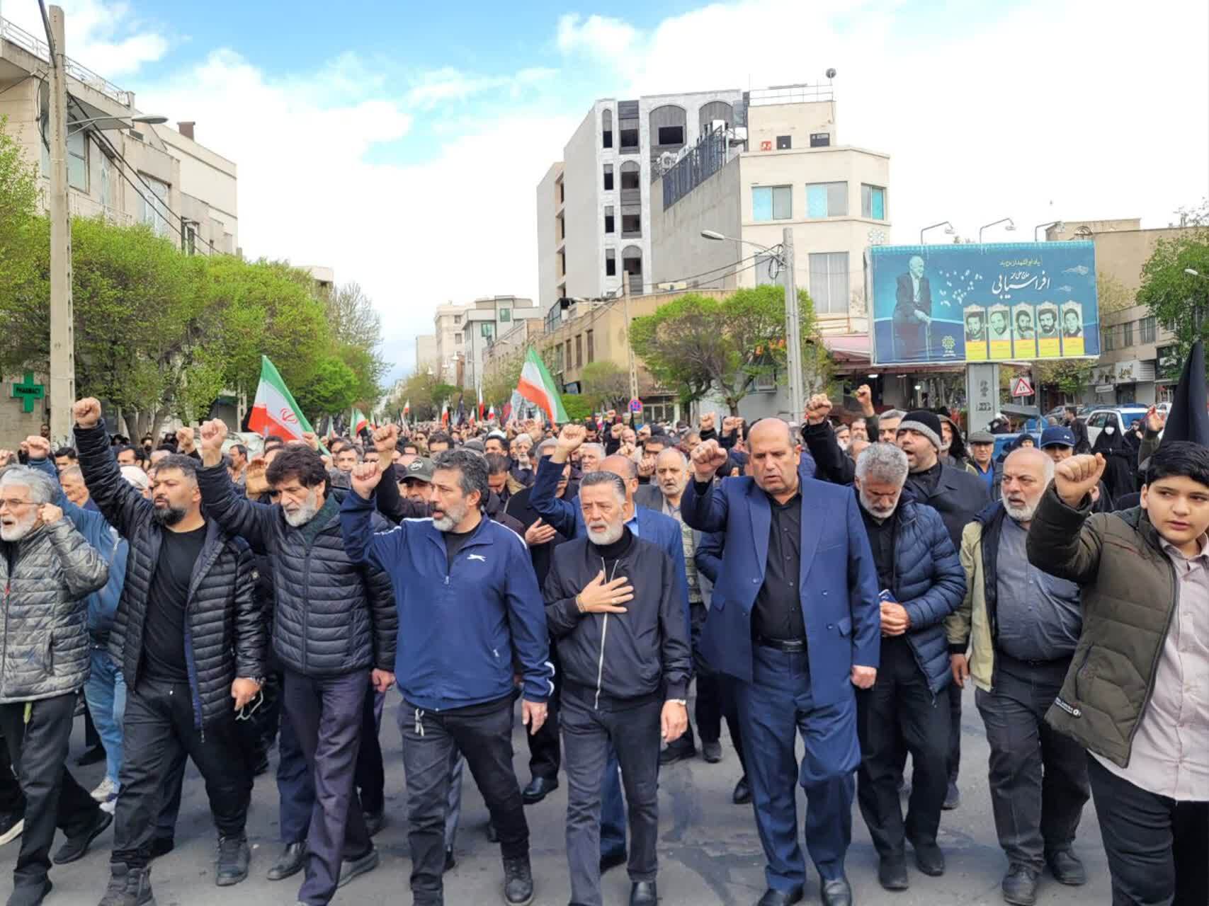  بدرقه باشکوه پیکر‌ ام الشهدای تهران 